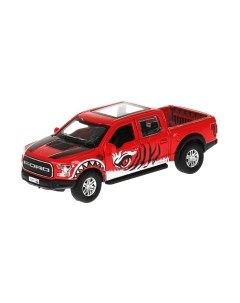 Автомобиль игрушечный Технопарк Ford F150 Raptor Хищники / F150RAP-12PRE-RD