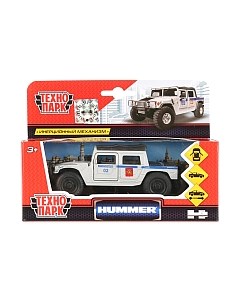 Автомобиль игрушечный Технопарк Hummer H1 Пикап. Полиция / SB-18-09-H1-P-WB