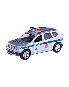 Масштабная модель автомобиля Renault Duster Полиция / DUSTER-P Технопарк