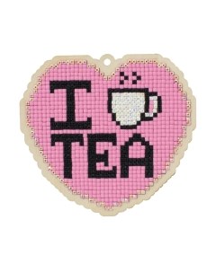 Набор алмазной вышивки Я люблю чай / WWP378 Wizardi
