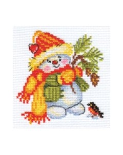 Набор для вышивания Снеговичок / 0-59 Алиса