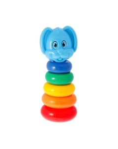 Развивающий игровой набор Соломон Пирамидка Зайка / 1200493