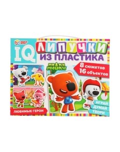 Развивающий игровой набор Умные игры Ми-ми-мишки. Липучки из пластика / 4680107902016