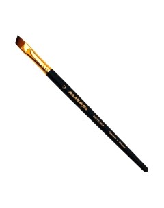 Кисть для рисования ПАЛИТРА Синтетика скошенная 10 / ЖS6-10.05Ж Палитра
