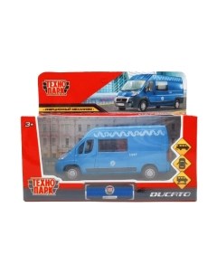Автомобиль игрушечный Технопарк Fiat Ducato Метрополитен / DUCATO-14MOS-BU
