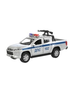 Автомобиль игрушечный Технопарк Mitsubishi L200 Pickup Полиция / L200-12POL-ARMSR
