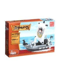 Конструктор Keyixing Пиратский катер / 134030