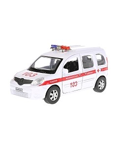 Автомобиль игрушечный Технопарк Renault Kangoo. Скорая помощь / KANGOO-AMB