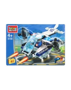 Конструктор Город мастеров Полицейский вертолет / 3140-CY