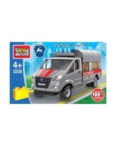 Конструктор Город мастеров Газель Росгвардия / 3238-KK