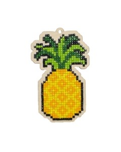 Набор алмазной вышивки Ананас / WW179 Wizardi