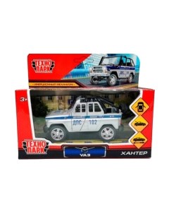 Автомобиль игрушечный Технопарк Uaz Hunter Полиция / HUNTERBCH-12POL-SR