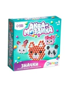 Развивающая игра Эврики Аквамозаика. Мордочки / 3794470