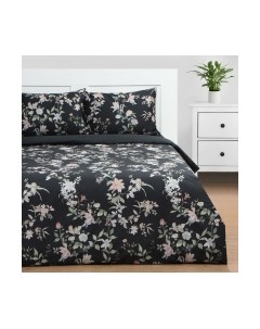 Комплект постельного белья Этель Black Flowers 2сп / 9947013