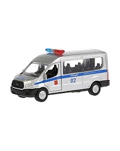 Автомобиль игрушечный Технопарк Ford Transit. Полиция / SB-18-18-P-WB