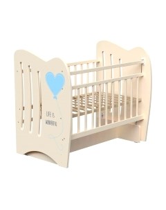 Детская кровать-трансформер Wonderful колесо-качалка с маятником Vdk