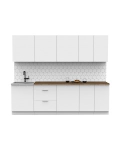 Кухонный гарнитур Интермебель Микс Топ-9 2.6м