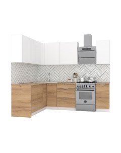 Кухонный гарнитур Интермебель Микс Топ-27 1.9x1.72м левая