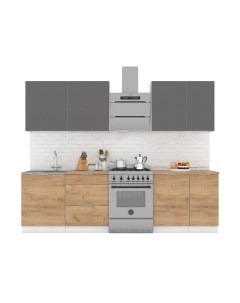 Кухонный гарнитур Интермебель Микс Топ-6 2.1м