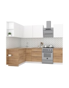 Кухонный гарнитур Интермебель Микс Топ-18 2.0x1.7м левая