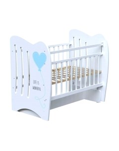 Детская кровать-трансформер Wonderful колесо-качалка с маятником Vdk