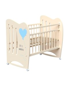 Детская кровать-трансформер Wonderful колесо-качалка Vdk