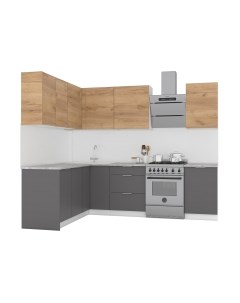 Кухонный гарнитур Интермебель Микс Топ-28 2.0x1.72м левая