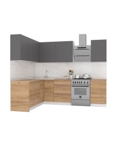 Кухонный гарнитур Интермебель Микс Топ-28 2.0x1.72м левая