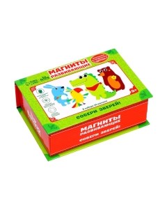 Развивающий игровой набор Лесная мастерская Собери зверей / 3622855