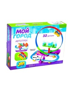 Железная дорога игрушечная Автоград Мой город / 7625555