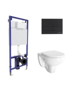 Унитаз подвесной с инсталляцией Gamma / 042426 Berges