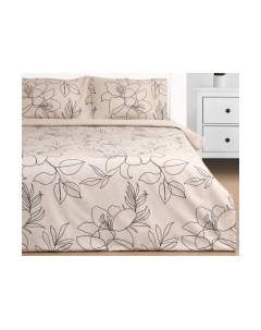 Комплект постельного белья Этель Graphic Flowers / 9355446