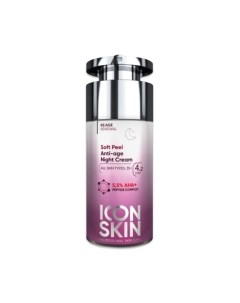Крем для лица Icon Skin Soft Peel Омолаживающий ночной Icon skin
