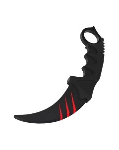 Нож игрушечный Керамбит. Скретч / 1001-0220 Vozwooden