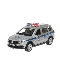 Автомобиль игрушечный Технопарк Lada Granta Cross 2019 Полиция / GRANTACRS-12POL-SR