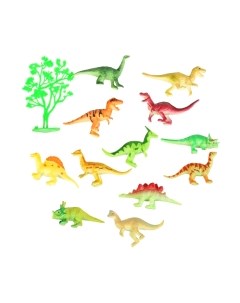 Набор фигурок игровых Играем вместе Динозавры и дерево / 606B-1