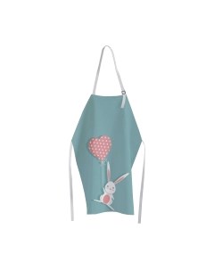 Кухонный фартук JoyArty Влюбленный кролик с шариком / ap-44099 Joyarty