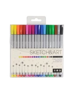 Набор капиллярных ручек Bruno Visconti Sketch&Art. Fineliner / 36-0012 Bruno visconti