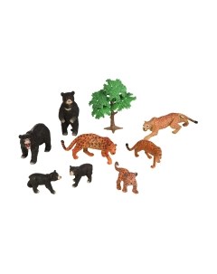 Набор фигурок коллекционных Masai Mara Мир диких животных / MM211-272 Masai mara
