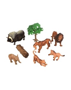 Набор фигурок коллекционных Masai Mara Мир диких животных / MM211-273 Masai mara