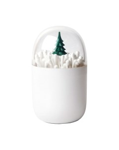 Органайзер для ватных палочек Qualy Winter Time / QL10221-GN