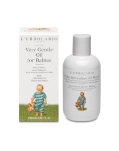 Косметическое масло детское L'Erbolario Нежное с маслом хлопка сладкого миндаля рисов отрубей и подсолн L'erbolario