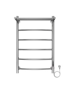 Полотенцесушитель электрический GRANULA Классик 50x80 D32 с полкой Granula