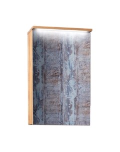 Шкаф с зеркалом для ванной Форест 50 Бриклаер