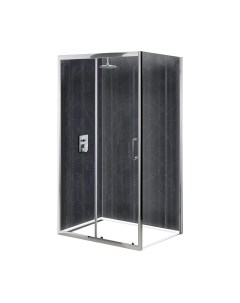 Душевой уголок BelBagno UNO-195-AH-1-100/80-C-Cr Belbagno