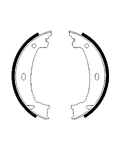 Тормозные колодки Bosch 0986487608
