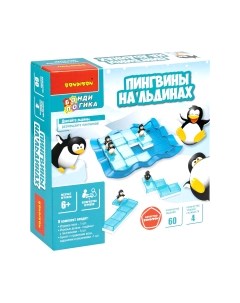 Настольная игра Bondibon БондиЛогика Пингвины на льдинах / ВВ5857