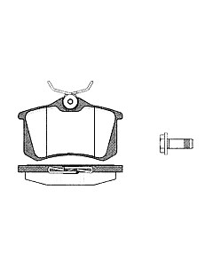 Тормозные колодки 274005BSX Stellox