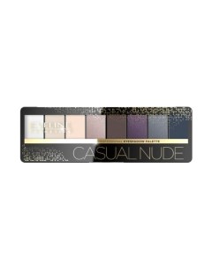 Палетка теней для век Eveline Cosmetics Eyeshadow Professional Palette 04 Casual Nude Eveline cosmetics