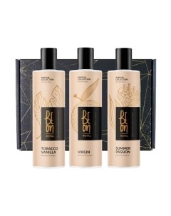 Набор гелей для душа BeOn Royal Гель для душа Tobacco Vanilla+Summer Passion+Virgin Beon
